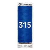 Gutermann garen | 200m | 315 kobalt naaigaren GM - 200 - 315 - KOBALT 4008015029746